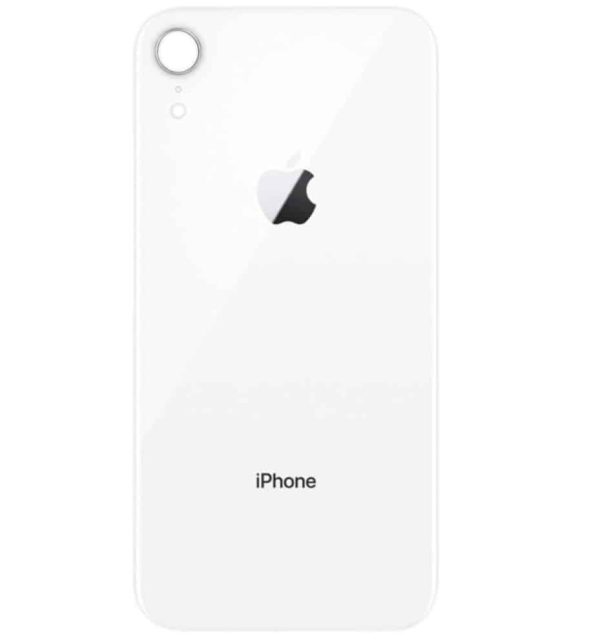 Apple iPhone XR Back Glass Rear Glass Back Cover Replacement - White