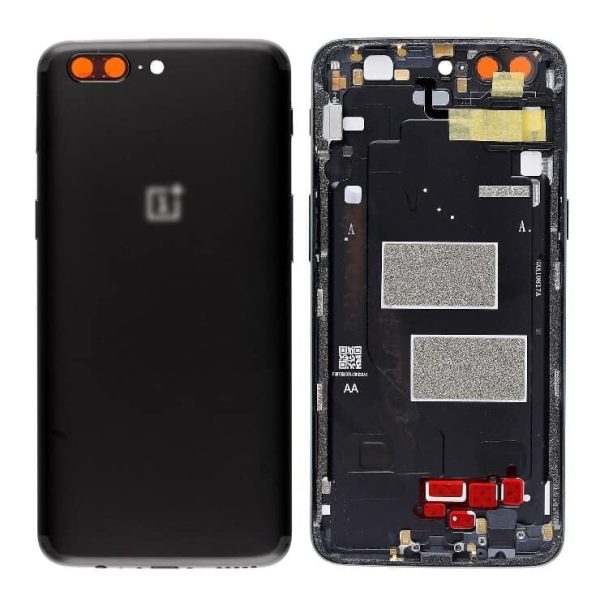 OnePlus 5 Back Panel Replacement in India Chennai Battery Cover - Midnight Black
