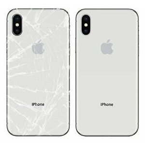 Apple iPhone X Back Glass Replacement Repair Service in India Chennai