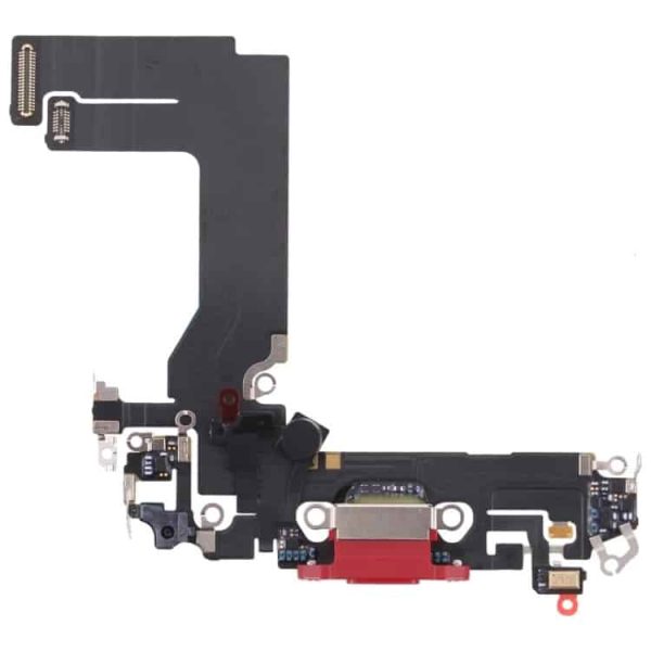 Apple iPhone 13 Charging Connector Flex Cable Assembly Replacement Cost in Chennai India - Red