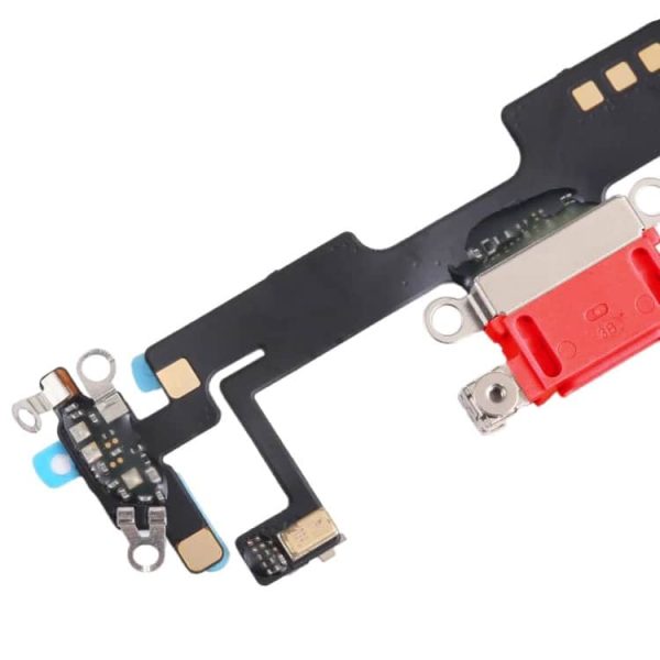 Apple iPhone 14 Charging Port Flex Cable Replacement Price in Chennai India - Red - 4