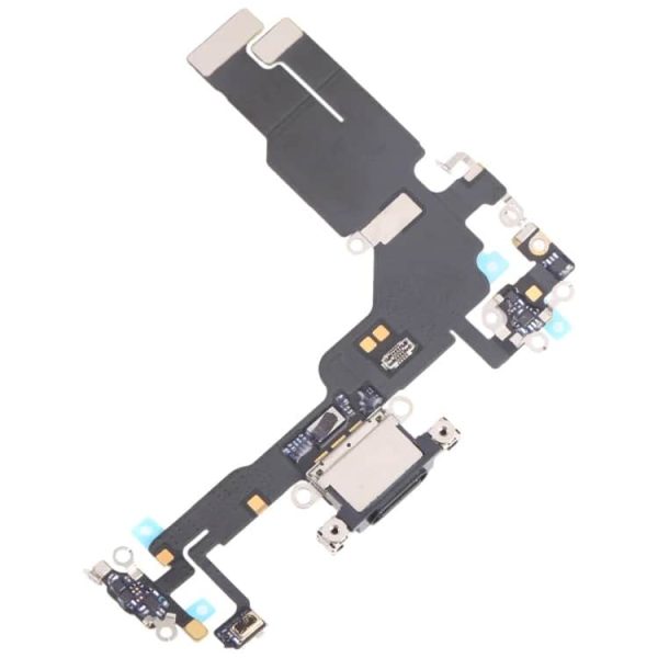 Apple iPhone 15 Charging Port Flex Cable Replacement Price in Chennai India Original - Black - 2