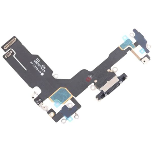 Apple iPhone 15 Charging Port Flex Cable Replacement Price in Chennai India Original - Black - 3