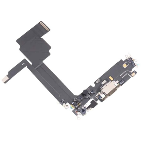 Apple iPhone 15 Pro Max Charging Port Flex Cable Replacement Price in Chennai India Original - Natural Titanium - 2